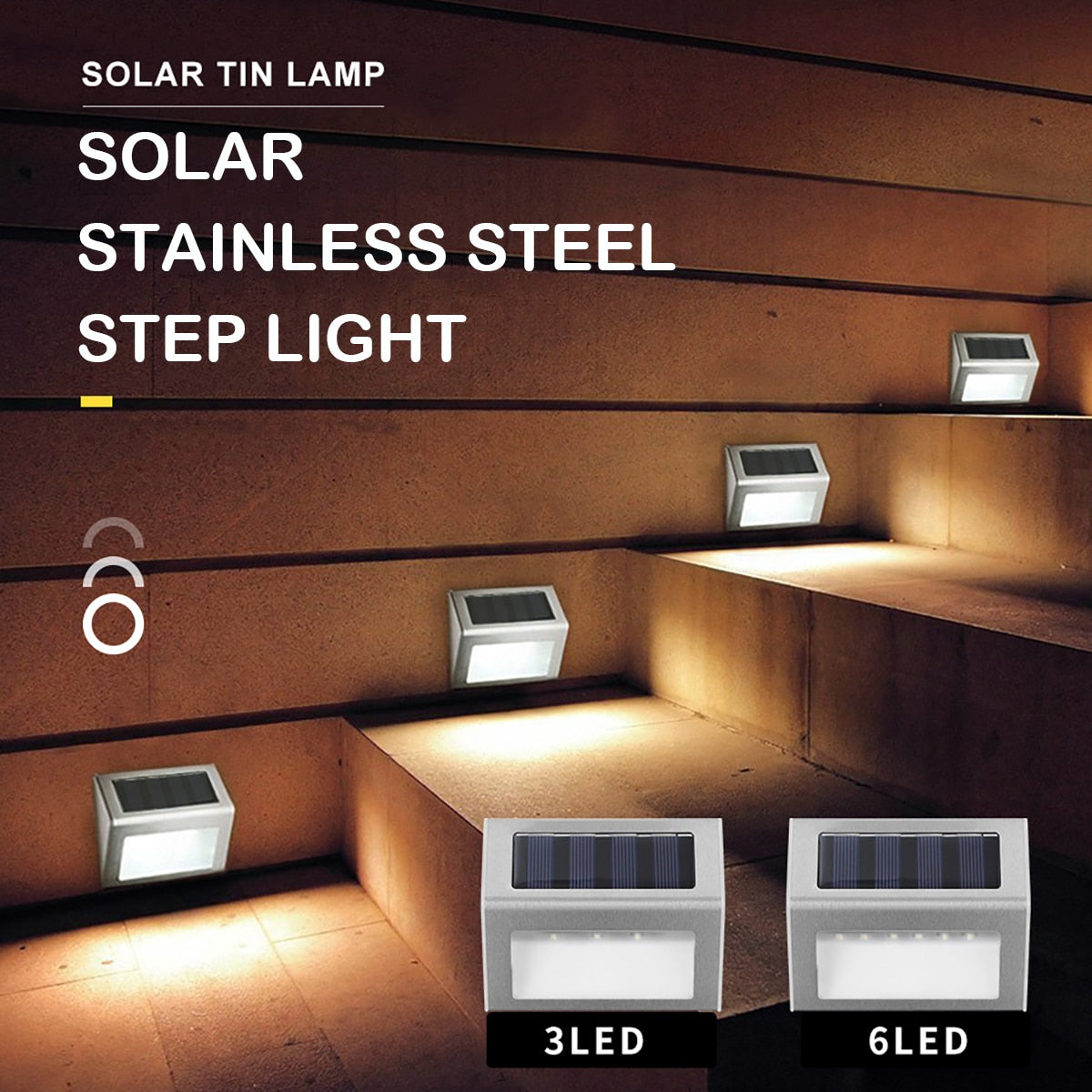 SERPENS - Solar  Stairs Light